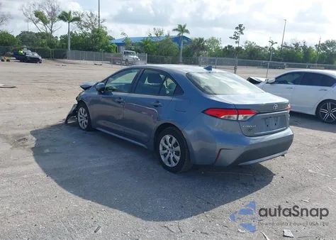 2022 Toyota Corolla Le из США, поврежденный, VIN JTDEPMAE4N3000995